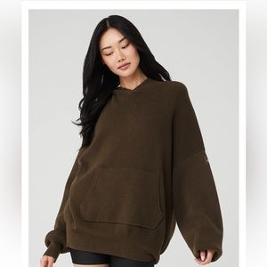 Alo Yoga Hooded Scholar Sweater